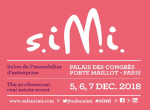 SIMI Le rendez-vous de l'immobilier d'entreprise 05, 06 et 07 décembre 2018